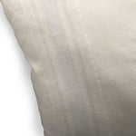 COASTAL STRIPED NATURAL Accent Pillow By Kavka Designs