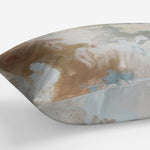 FLOATING ON A POND Lumbar Pillow By Lina Lieffers