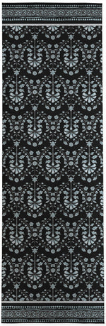 BOHO COTTAGE SIA CHARCOAL Indoor Floor Mat By Kavka Designs