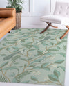 EXOTIC MAXIMAL PEACOCK Area Rug By Kavka Designs