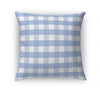 SERENE GINGHAM DREAM Accent Pillow By Kavka Designs