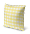 BUTTER GINGHAM DREAM Accent Pillow By Kavka Designs