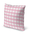 PINK GINGHAM DREAM Accent Pillow By Kavka Designs