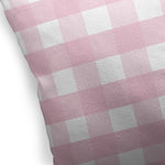 PINK GINGHAM DREAM Accent Pillow By Kavka Designs