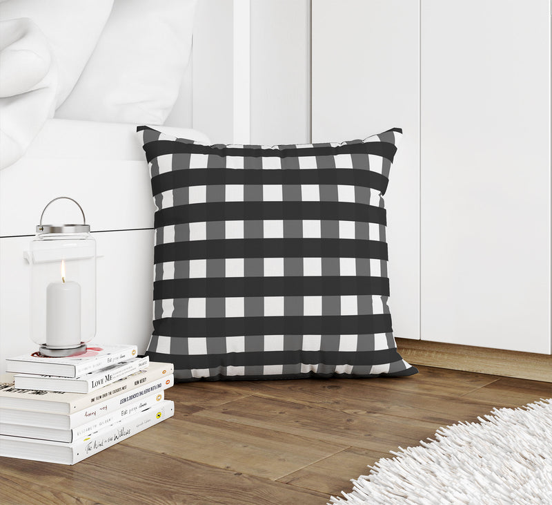 CHAR GINGHAM DREAM Accent Pillow By Kavka Designs