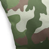 CAMO FLOW GREEN BROWN Accent Pillow By Kavka Designs