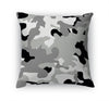 CAMO FLOW GREY Accent Pillow By Kavka Designs