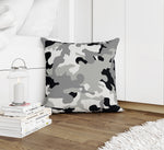 CAMO FLOW GREY Accent Pillow By Kavka Designs