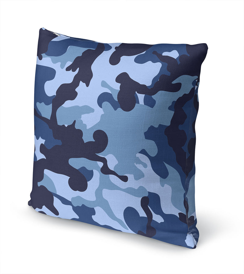 CAMO FLOW NAVY Accent Pillow By Kavka Designs