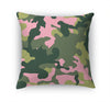 CAMO FLOW PINK AND GREEN Accent Pillow By Kavka Designs