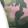 CAMO FLOW PINK AND GREEN Accent Pillow By Kavka Designs