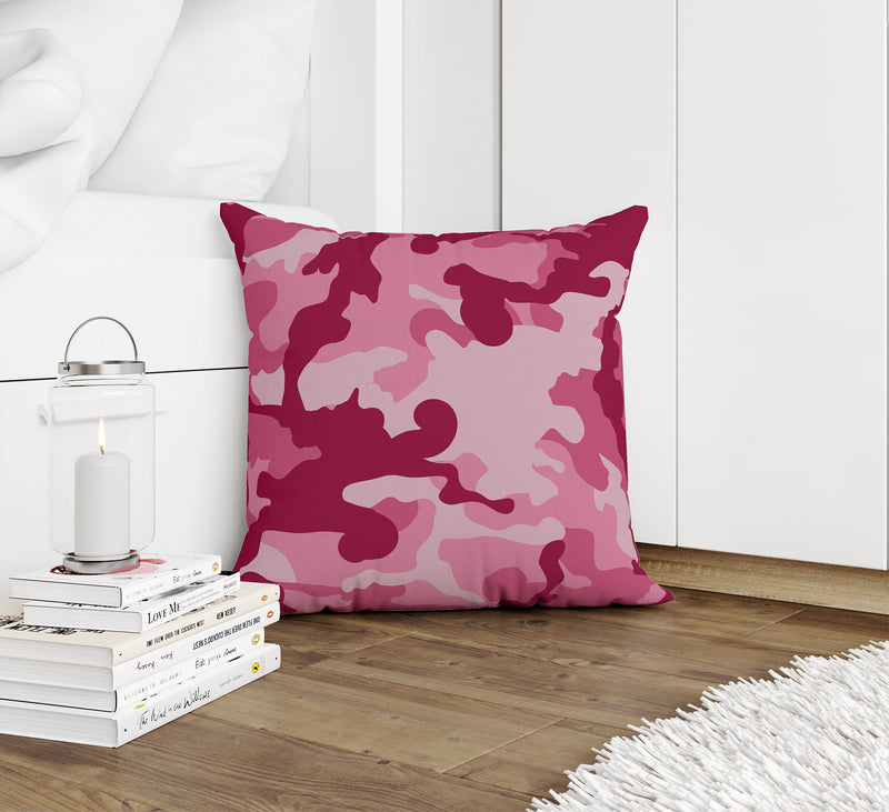 CAMO FLOW ROSA Accent Pillow By Kavka Designs