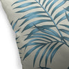 BLUE TROPICAL LEAVES Accent Pillow By Kavka Designs