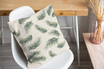 PALM LEAVES SEAMLESS Accent Pillow By Kavka Designs