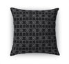 CHECKED CHARCOAL Accent Pillow By Kavka Designs