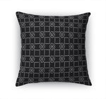 CHECKED CHARCOAL Accent Pillow By Kavka Designs