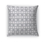 CHECKED WHITE Accent Pillow By Kavka Designs