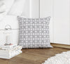 CHECKED WHITE Accent Pillow By Kavka Designs