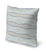 CRYSTAL STRIPE BEIGE Accent Pillow By Kavka Designs