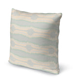 CRYSTAL STRIPE BLUE Accent Pillow By Kavka Designs