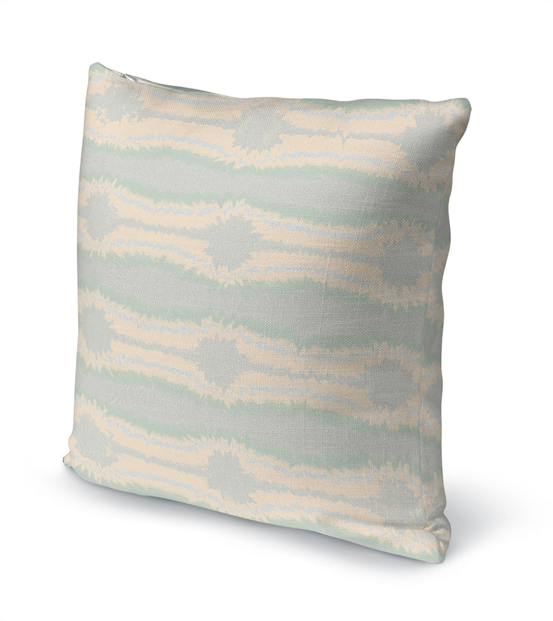 CRYSTAL STRIPE BLUE Accent Pillow By Kavka Designs