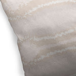 CRYSTAL STRIPE CREAM & PINK Accent Pillow By Kavka Designs