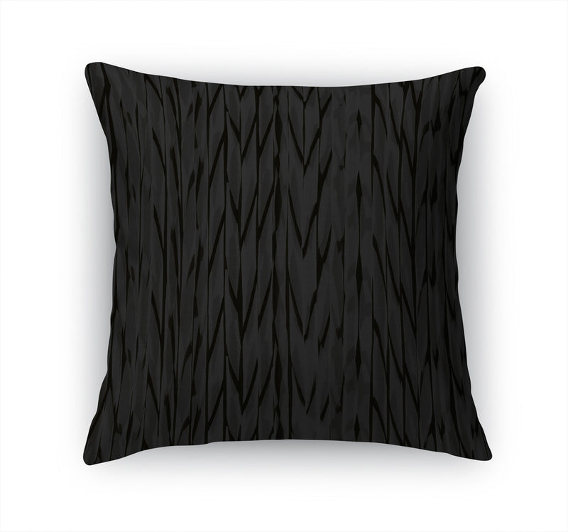 RIDGE CHARCOAL Accent Pillow By Kavka Designs