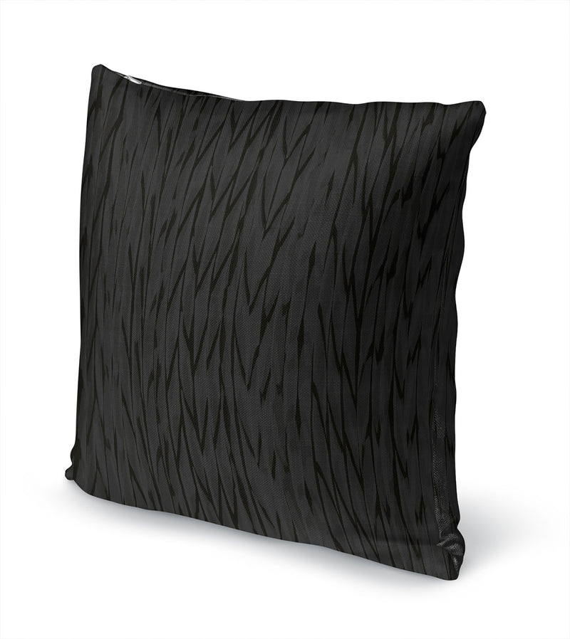 RIDGE CHARCOAL Accent Pillow By Kavka Designs