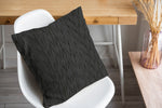 RIDGE CHARCOAL Accent Pillow By Kavka Designs