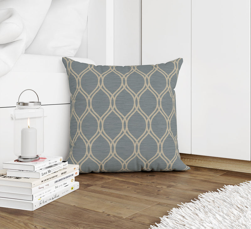 DOUBLE BLUE Accent Pillow By Kavka Designs