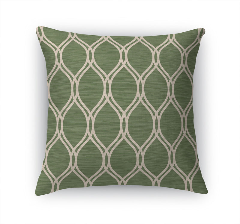 DOUBLE GREEN Accent Pillow By Kavka Designs