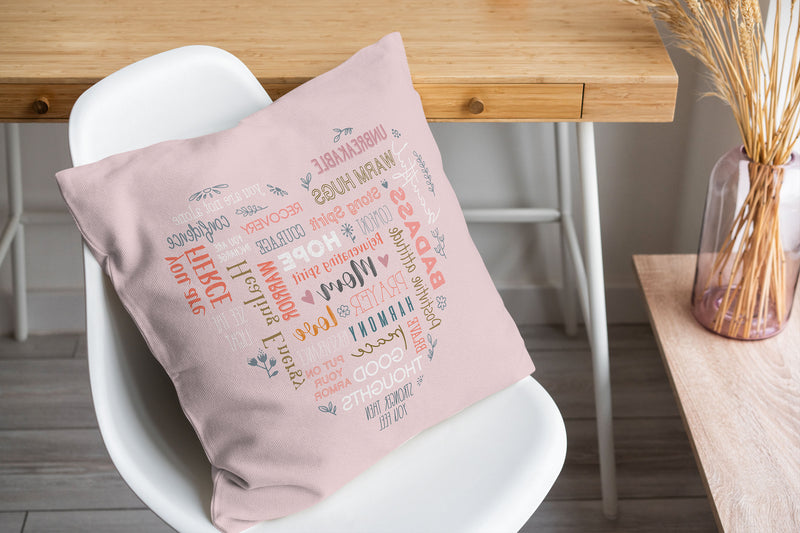 INSPIRATIONAL MOM Accent Pillow By Kavka Designs