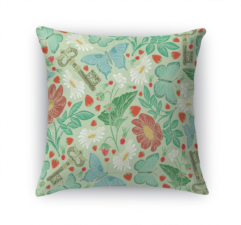 CAMIELLA GREEN Accent Pillow By Kavka Designs