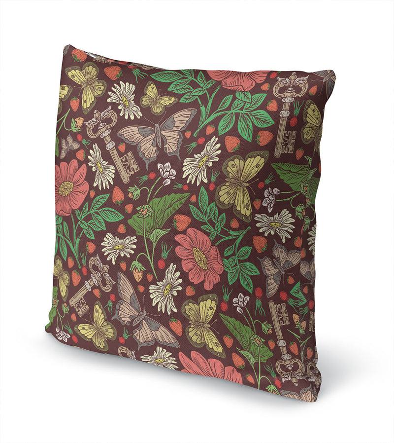 CAMIELLA PLUM Accent Pillow By Kavka Designs