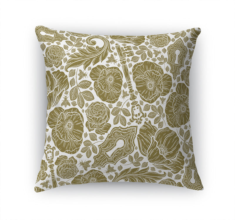 ELM BROWN Accent Pillow By Kavka Designs