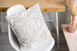 BUDDING TAUPE Accent Pillow By Kavka Designs