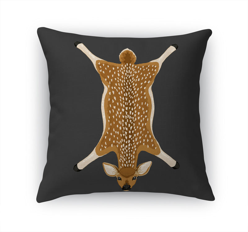 FAWN CHARCOAL Accent Pillow By Kavka Designs