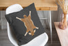 FAWN CHARCOAL Accent Pillow By Kavka Designs