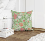 GARDENIA LIGHT GREEN Accent Pillow By Kavka Designs