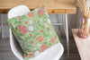 GARDENIA LIGHT GREEN Accent Pillow By Kavka Designs