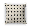 CHARCOAL STARS Accent Pillow By Kavka Designs