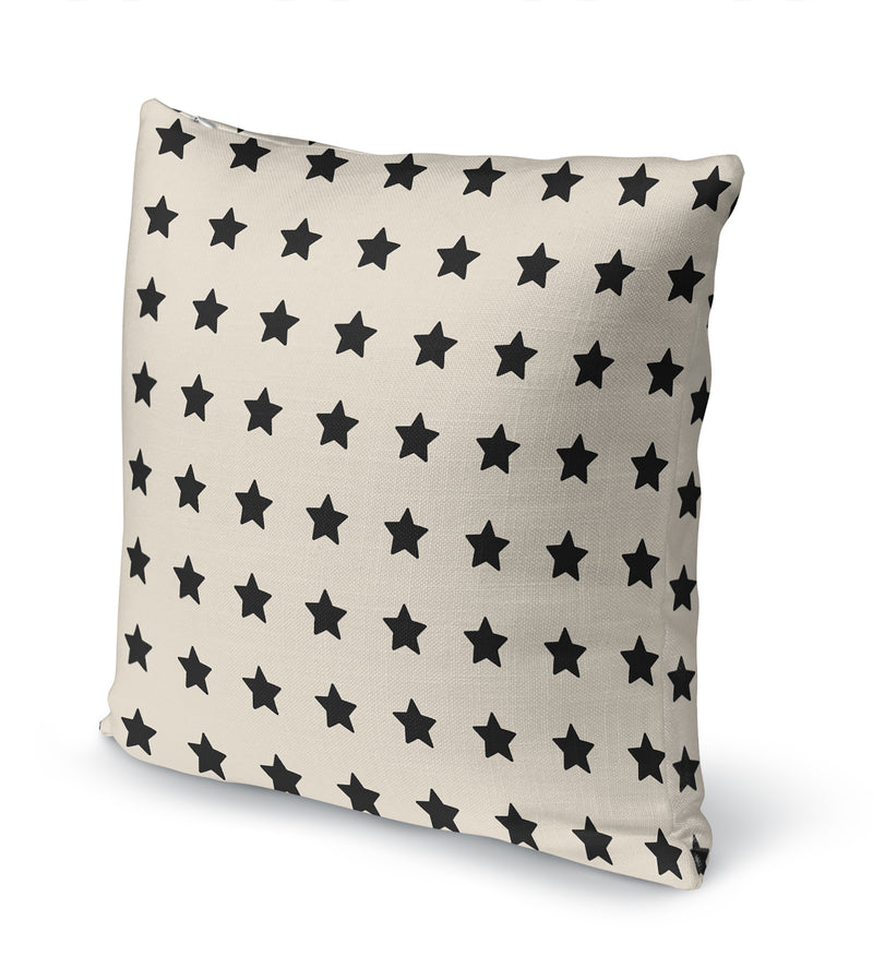 CHARCOAL STARS Accent Pillow By Kavka Designs