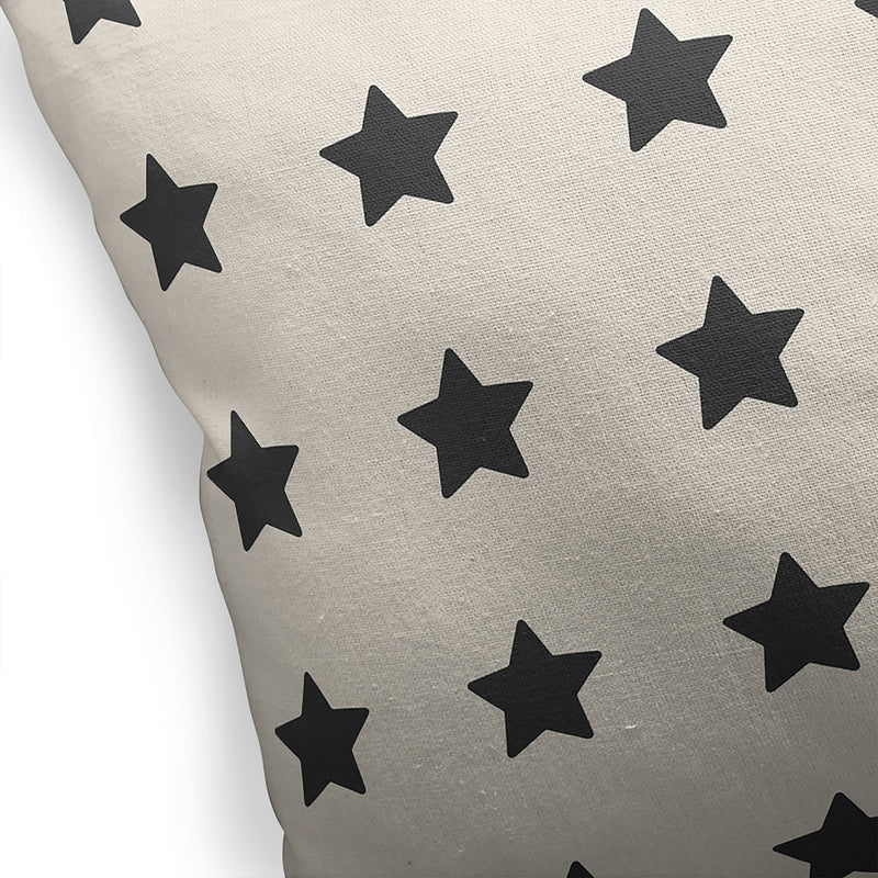 CHARCOAL STARS Accent Pillow By Kavka Designs