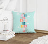 HOPSCOTCH ANIMALS BLUE Accent Pillow By Kavka Designs