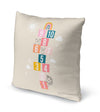 HOPSCOTCH ANIMALS TAN Accent Pillow By Kavka Designs