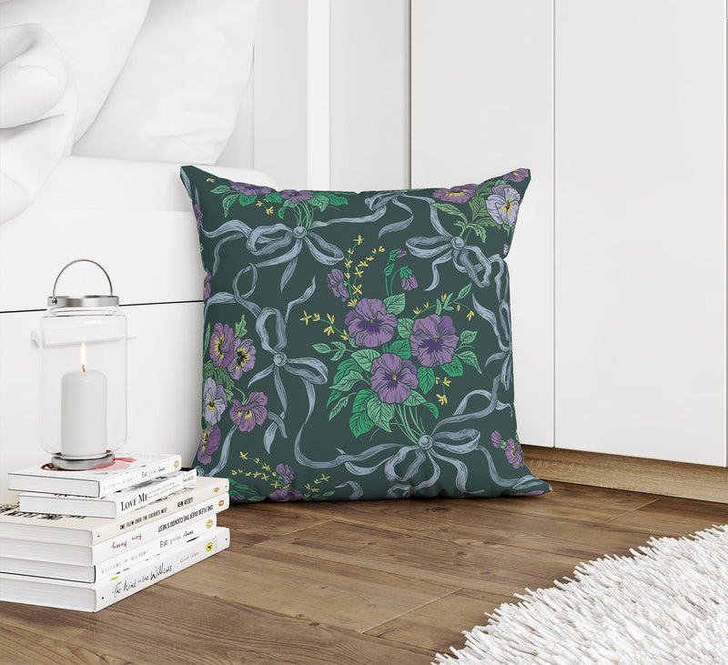 LINNEA GREEN Accent Pillow By Kavka Designs