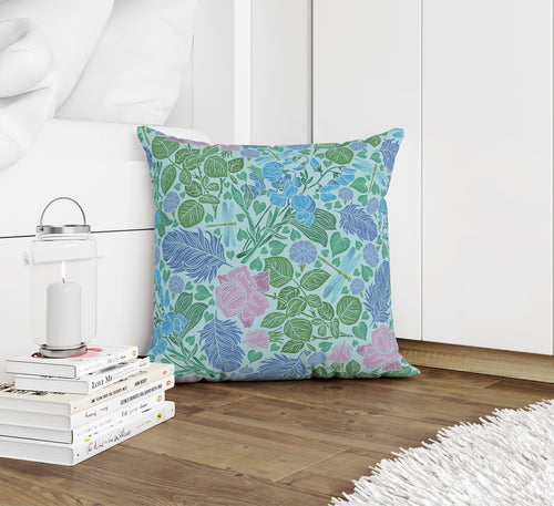 ROOSEVELT BLUE Accent Pillow By Kavka Designs