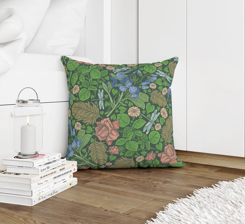 ROOSEVELT GREEN Accent Pillow By Kavka Designs