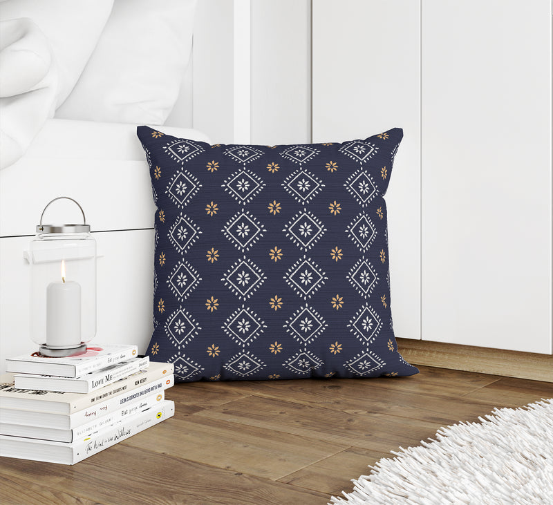 AYANNA NAVY Accent Pillow By Kavka Designs