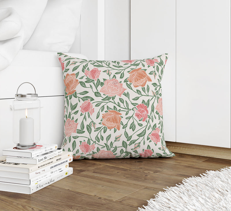 ZINNIA LIGHT Accent Pillow By Kavka Designs